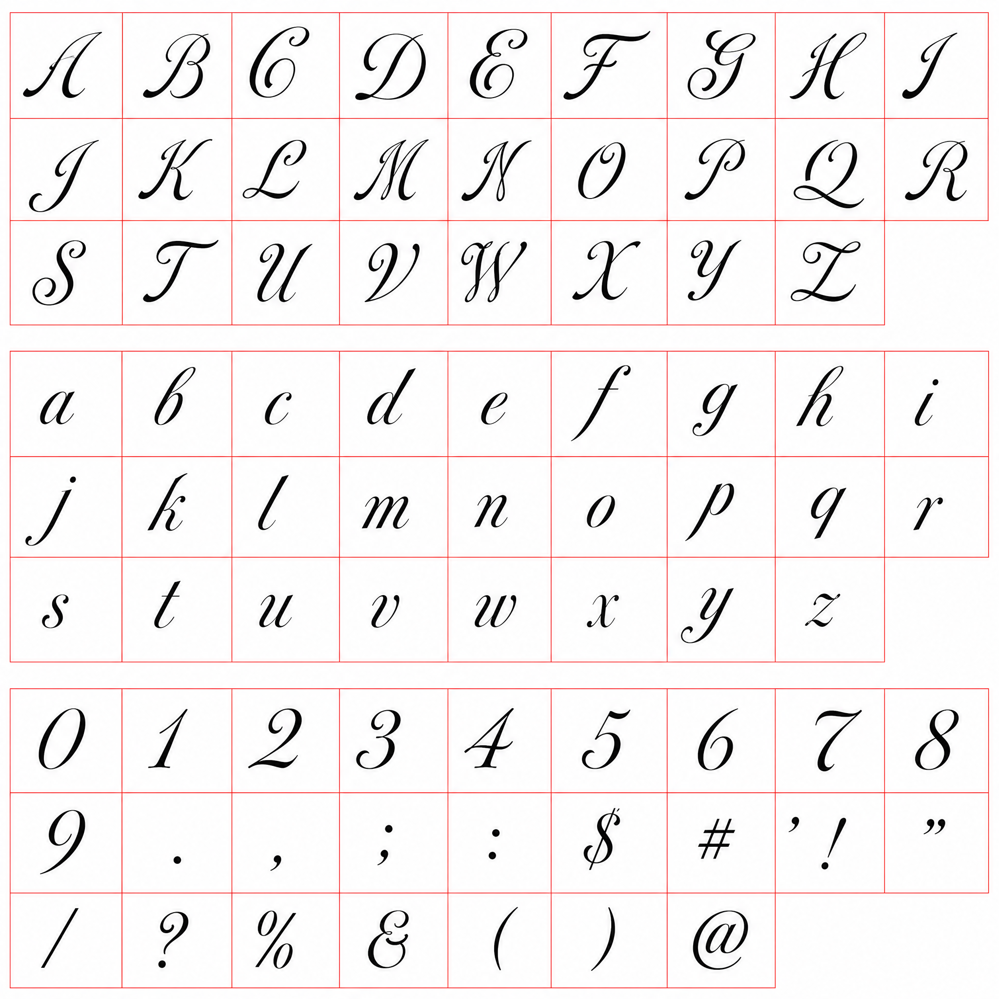 Elegance Script preview