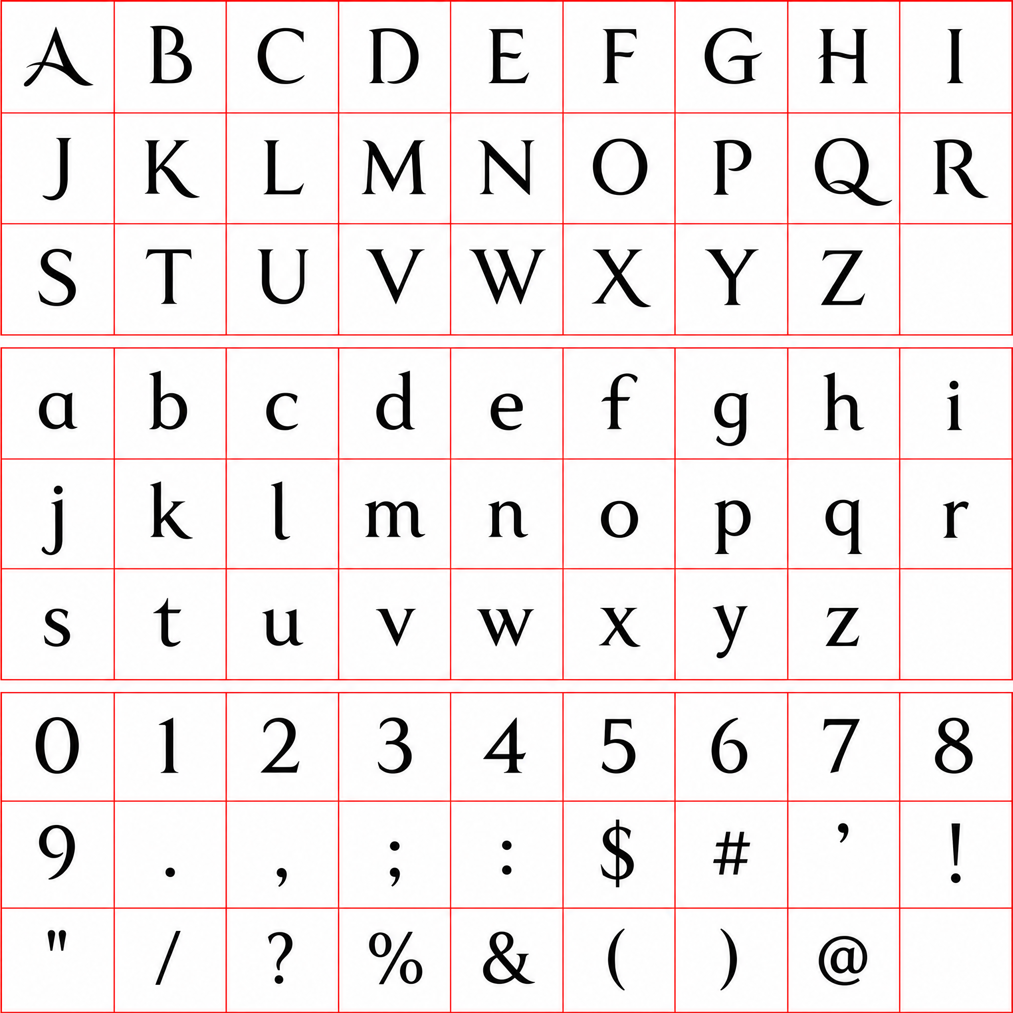 Ethereal Script preview